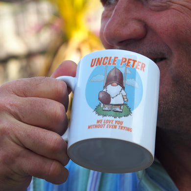 Rugby Gnome Personalised Mug