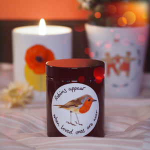 Robins Appear... Apothecary Candle