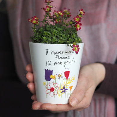 flower pot gift for mum