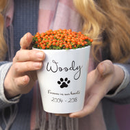 pet loss gift plant pot